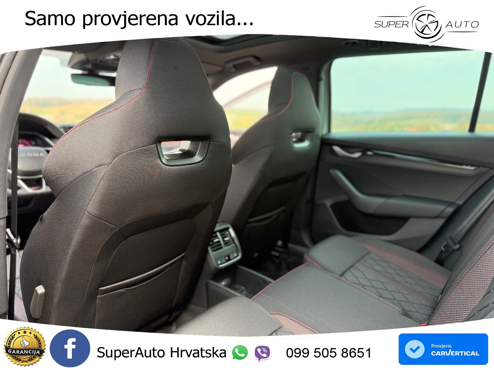 Škoda Octavia Combi RS 2.0 TSI (265 KS) DSG MATRIX+GR SJED+KAM