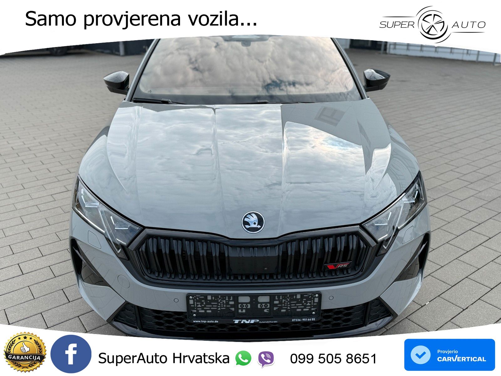 Škoda Octavia Combi RS 2.0 TSI (265 KS) DSG MATRIX+GR SJED+KAM