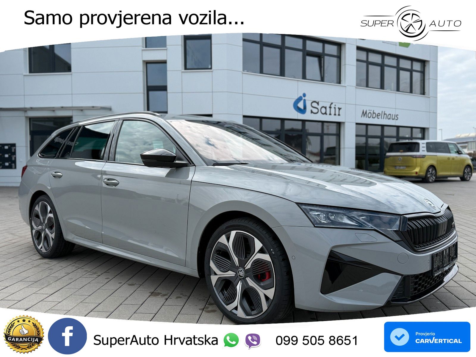 Škoda Octavia Combi RS 2.0 TSI (265 KS) DSG MATRIX+GR SJED+KAM