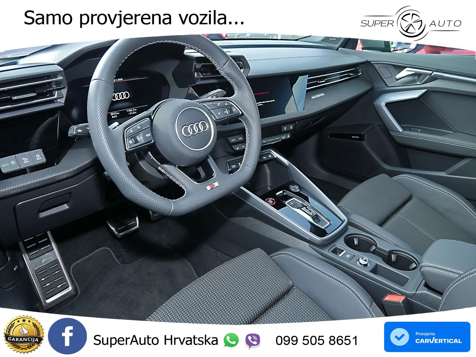 Audi S3 2.0 TFSI (333 KS) quattro S tronic LED+GR SJED+ACC