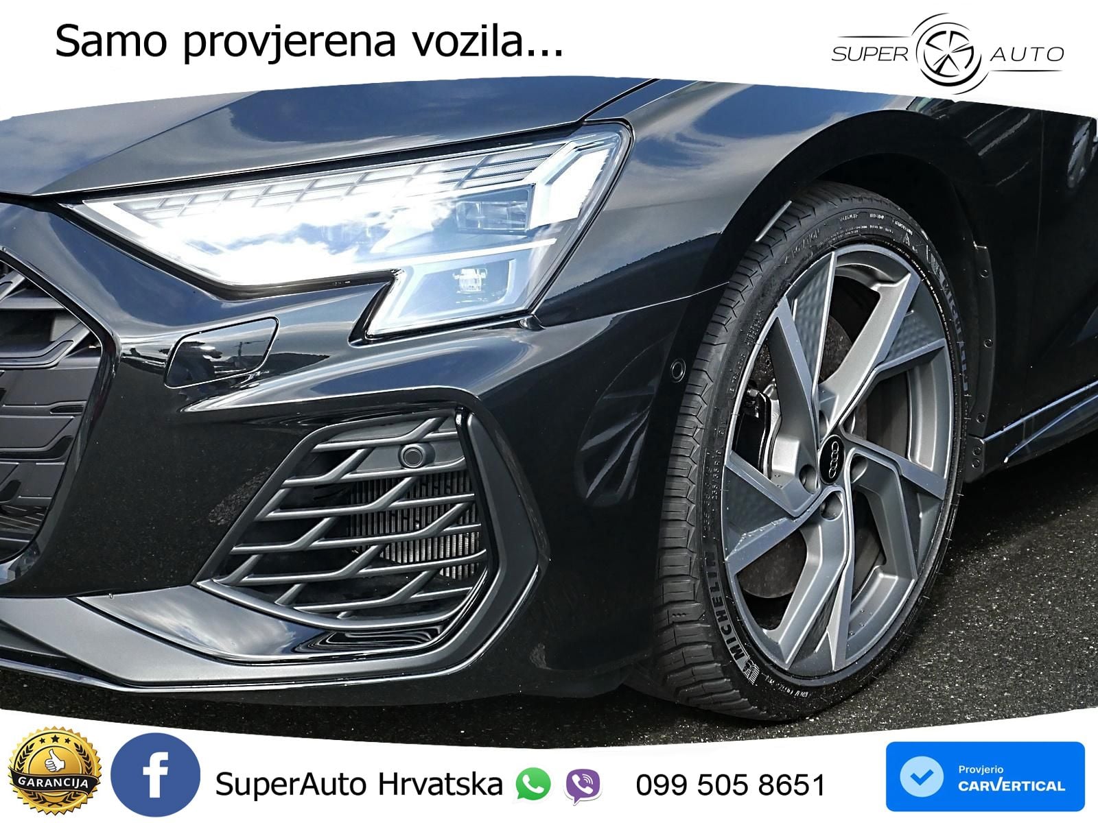 Audi S3 2.0 TFSI (333 KS) quattro S tronic LED+GR SJED+ACC
