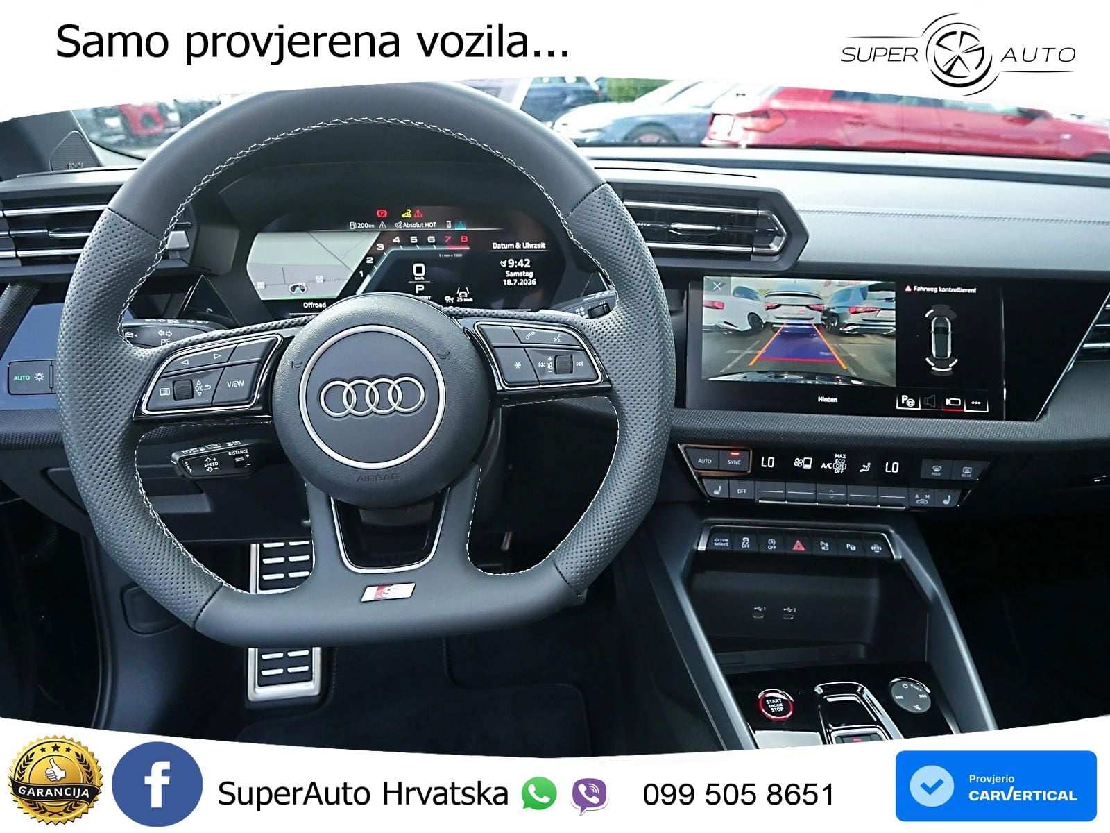 Audi S3 2.0 TFSI (333 KS) quattro S tronic LED+GR SJED+ACC