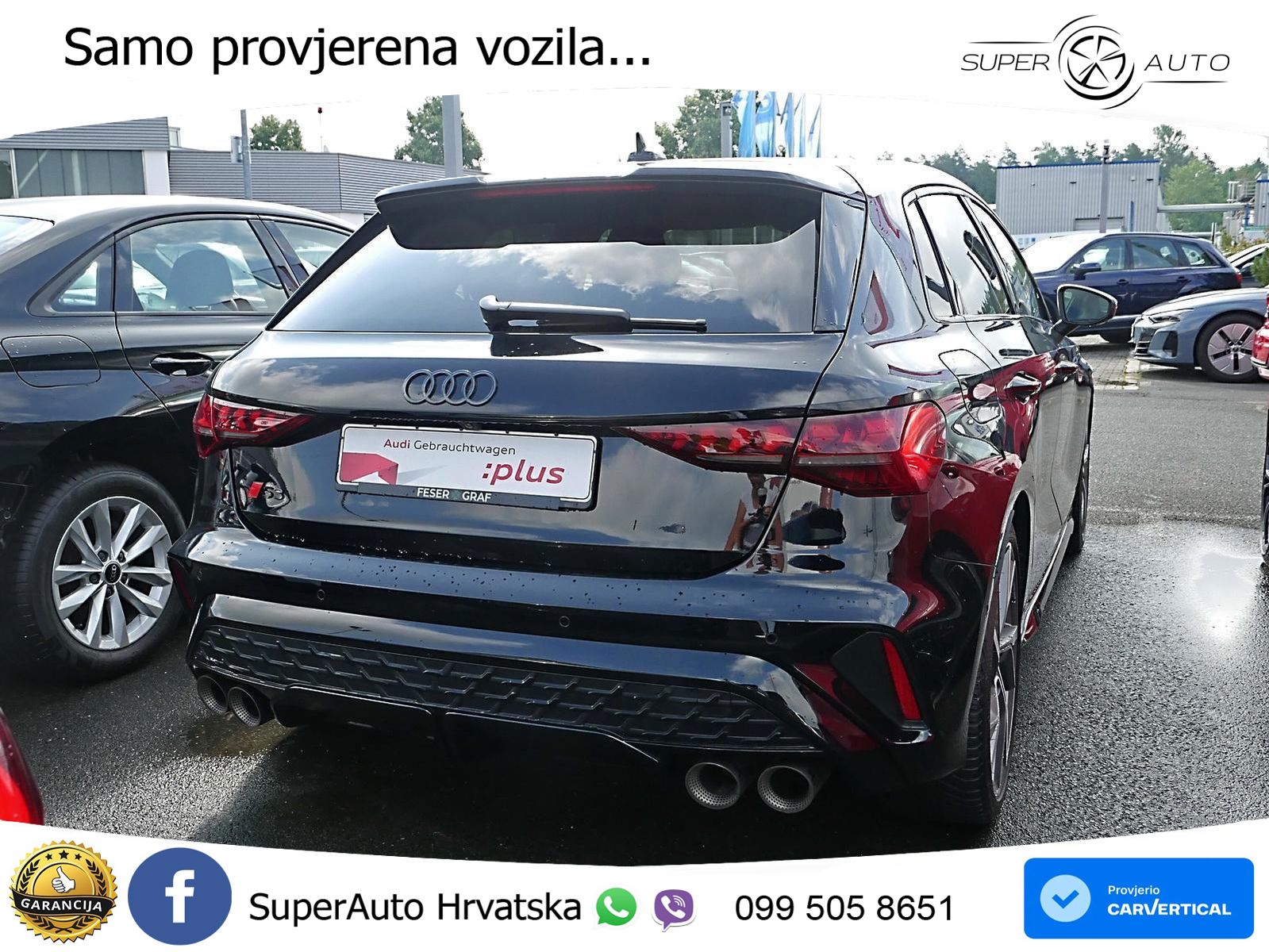 Audi S3 2.0 TFSI (333 KS) quattro S tronic LED+GR SJED+ACC