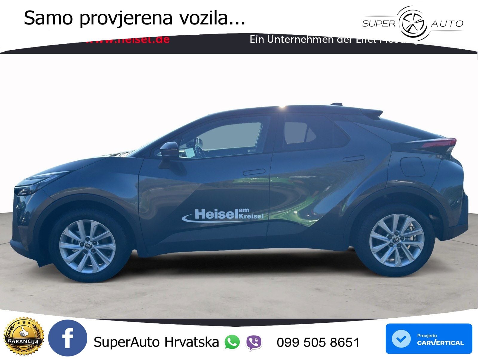 Toyota C-HR 1.8 (140 KS) Hybrid e-CVT Teamplayer LED+GR SJED+ACC