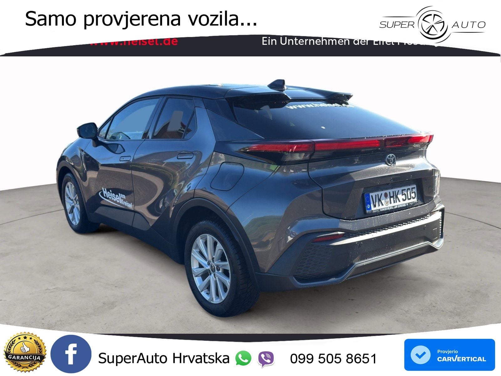 Toyota C-HR 1.8 (140 KS) Hybrid e-CVT Teamplayer LED+GR SJED+ACC