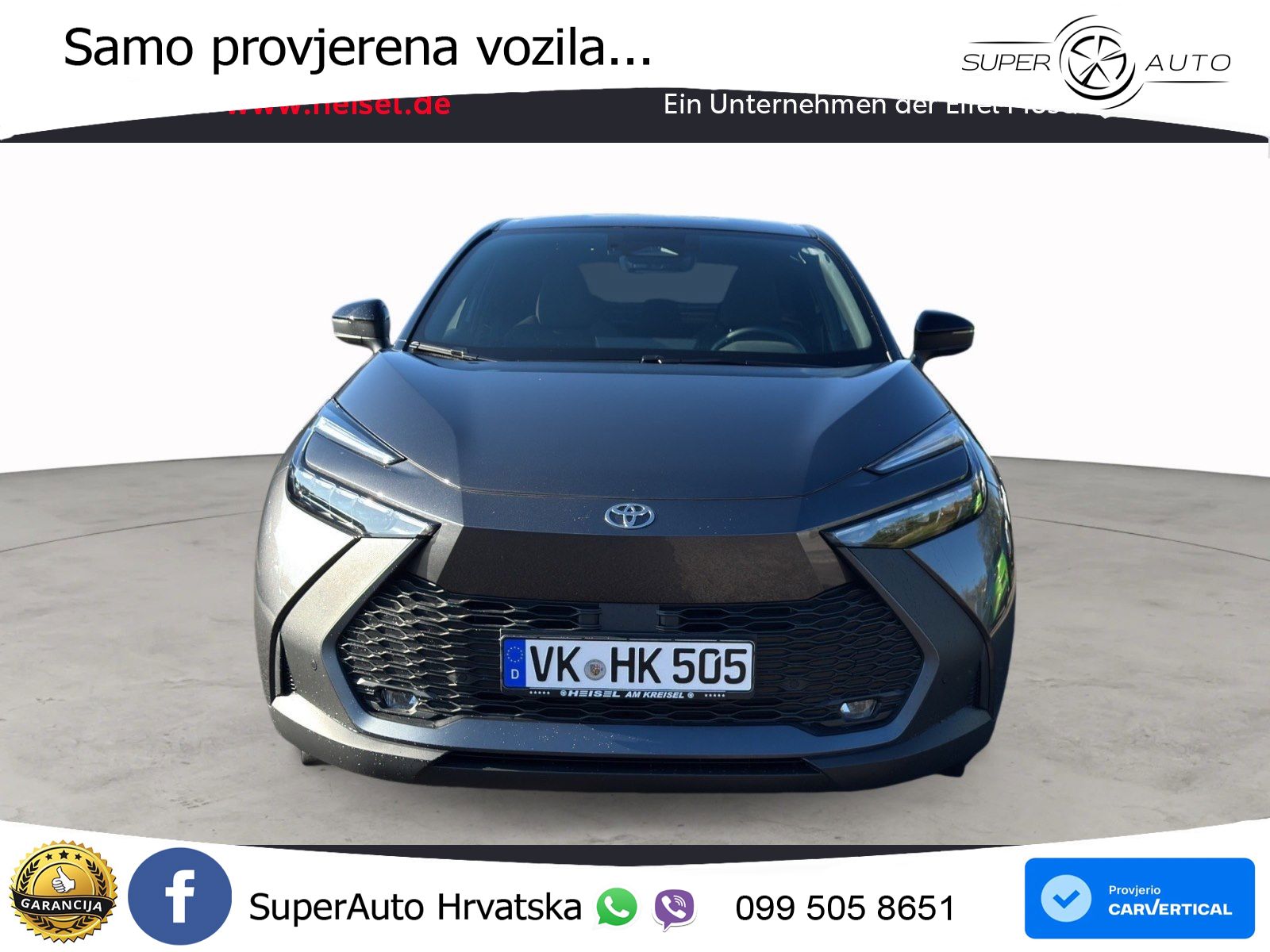 Toyota C-HR 1.8 (140 KS) Hybrid e-CVT Teamplayer LED+GR SJED+ACC