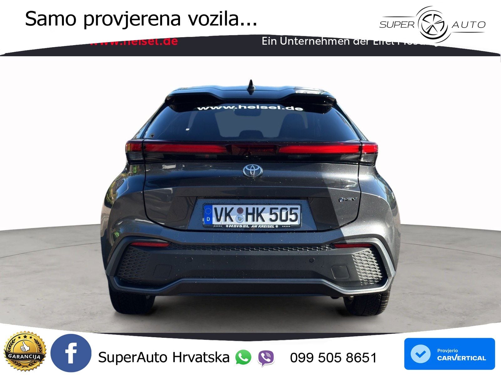 Toyota C-HR 1.8 (140 KS) Hybrid e-CVT Teamplayer LED+GR SJED+ACC