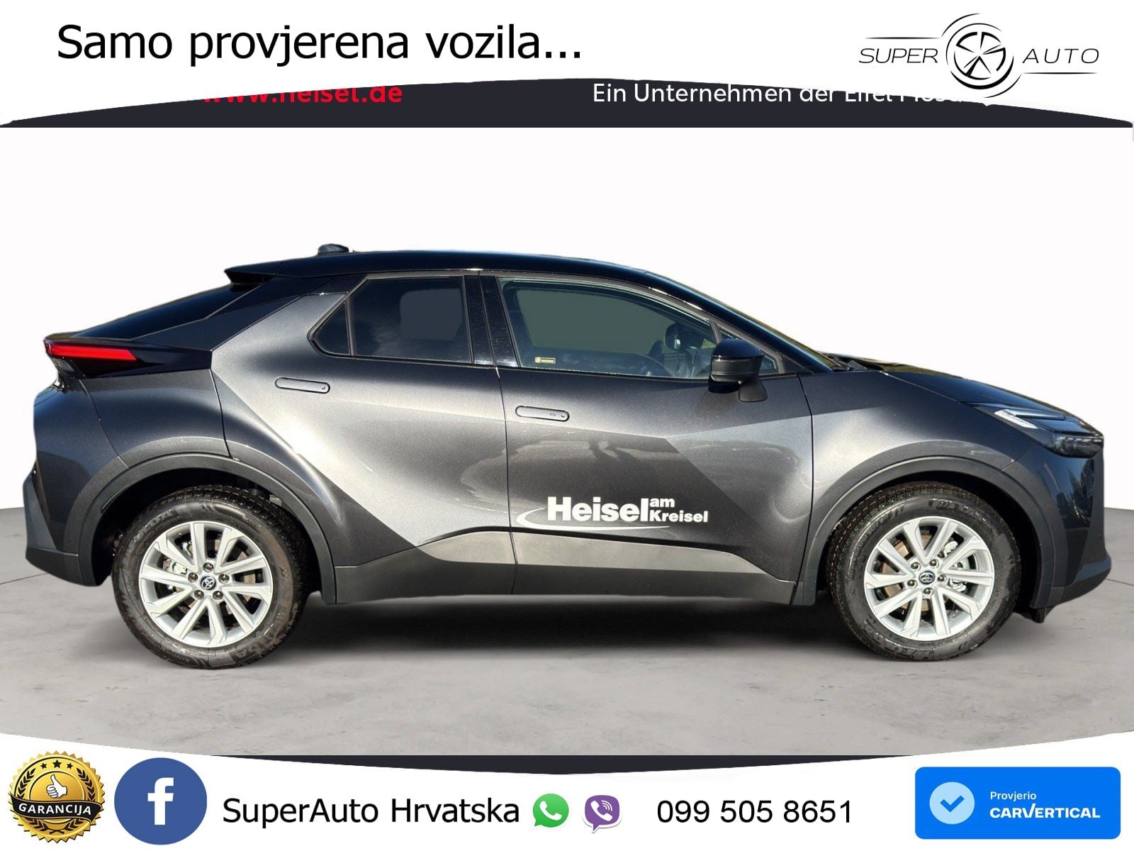 Toyota C-HR 1.8 (140 KS) Hybrid e-CVT Teamplayer LED+GR SJED+ACC