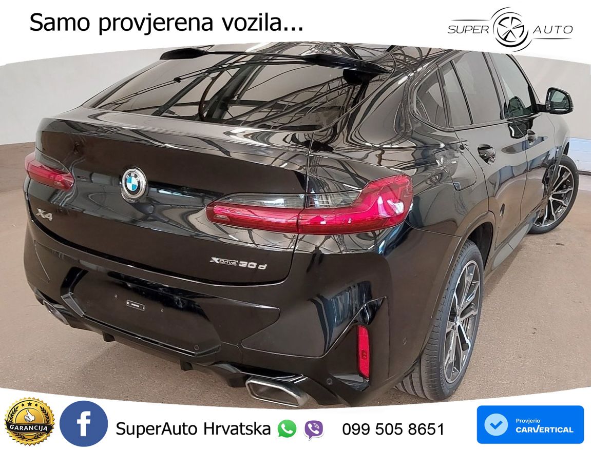 BMW X4 30d (286 KS) xDrive Steptronic M Sport LED+GR SJED+ACC