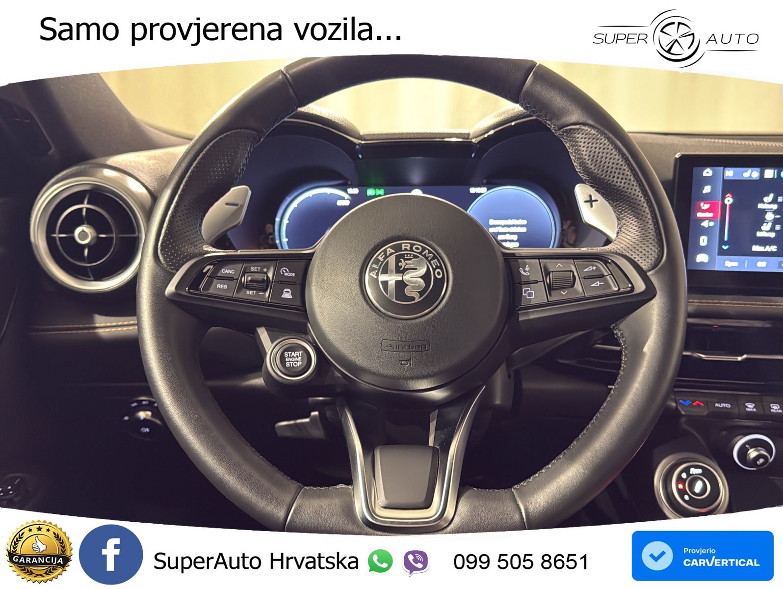 Alfa Romeo Tonale 1.5 VGT (160 KS) 48V-Hybrid TCT LED+GR SJED+ACC