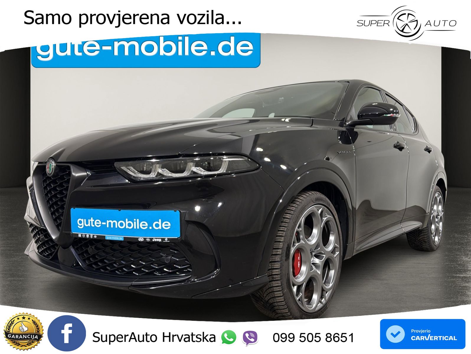 Alfa Romeo Tonale 1.5 VGT (160 KS) 48V-Hybrid TCT LED+GR SJED+ACC