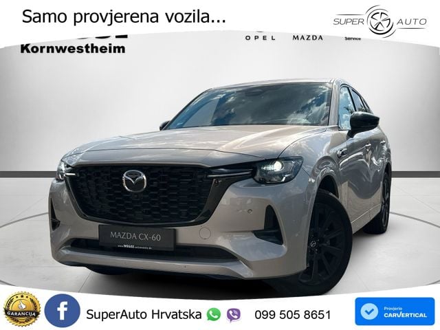 Mazda CX-60 3.3 e-Skyactiv D (254 KS) AWD Automatic MATRIX+GR SJED+KAM