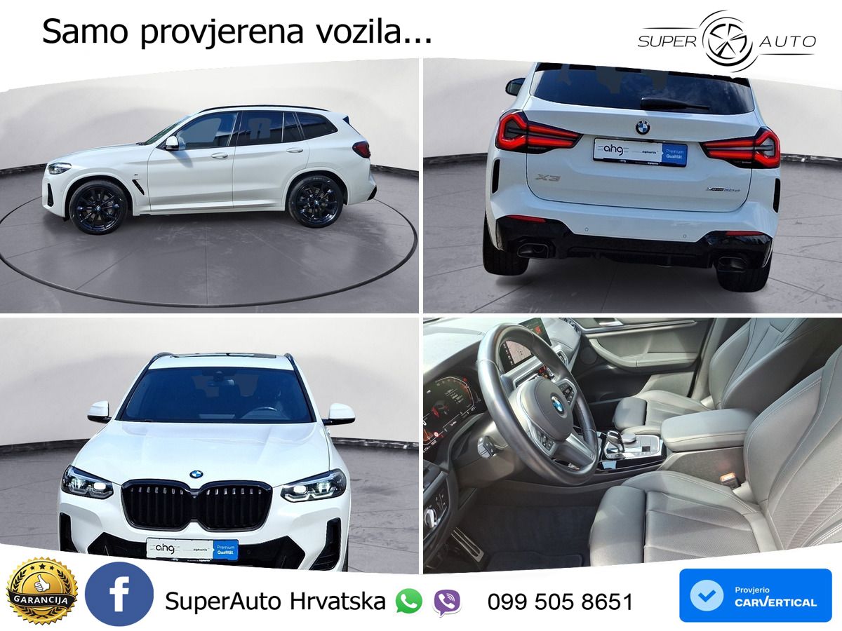 BMW X3 30d xDrive Steptronic M Sport LED+GR SJED+ACC
