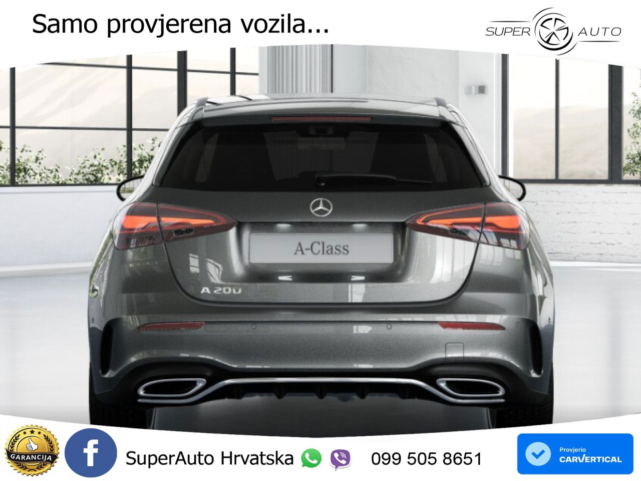 Mercedes-Benz A 200 7G-DCT AMG LED+GR SJED+ACC