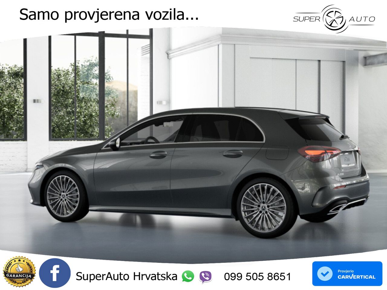 Mercedes-Benz A 200 7G-DCT AMG LED+GR SJED+ACC