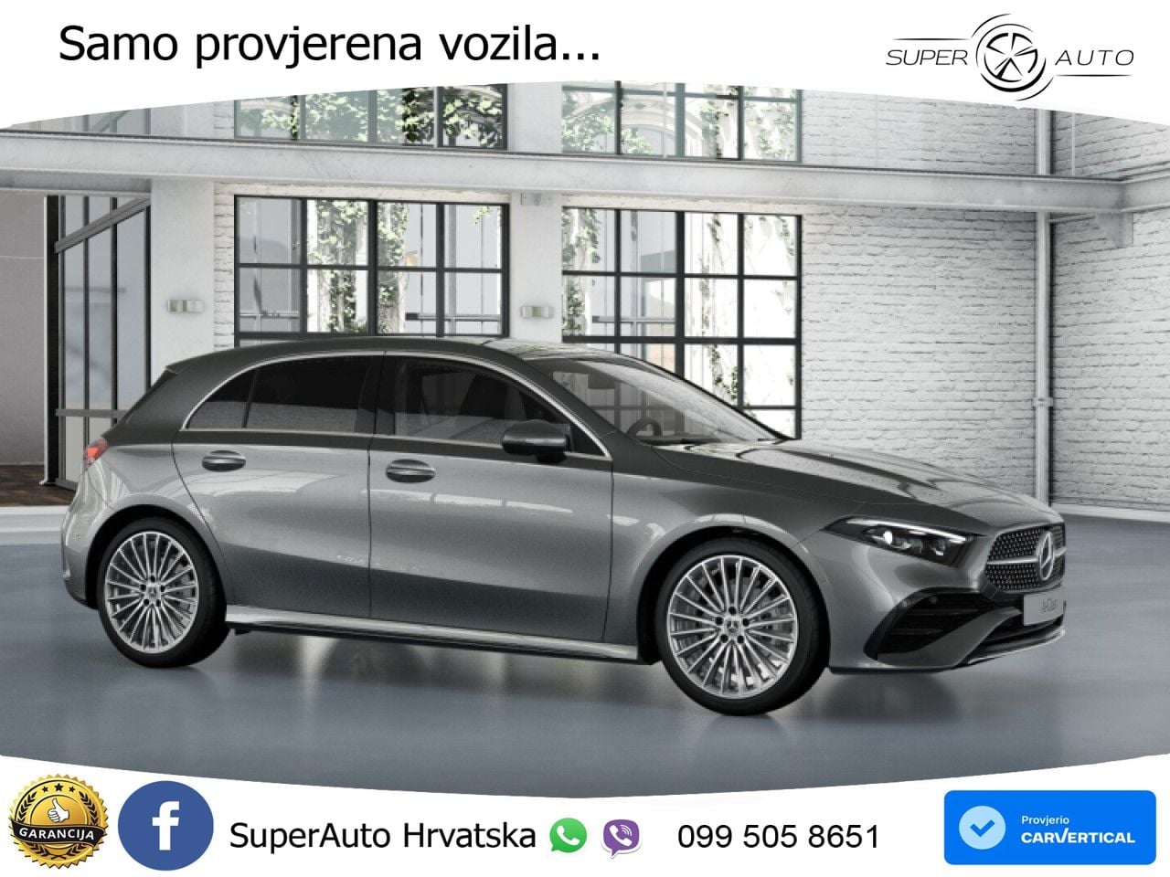 Mercedes-Benz A 200 7G-DCT AMG LED+GR SJED+ACC