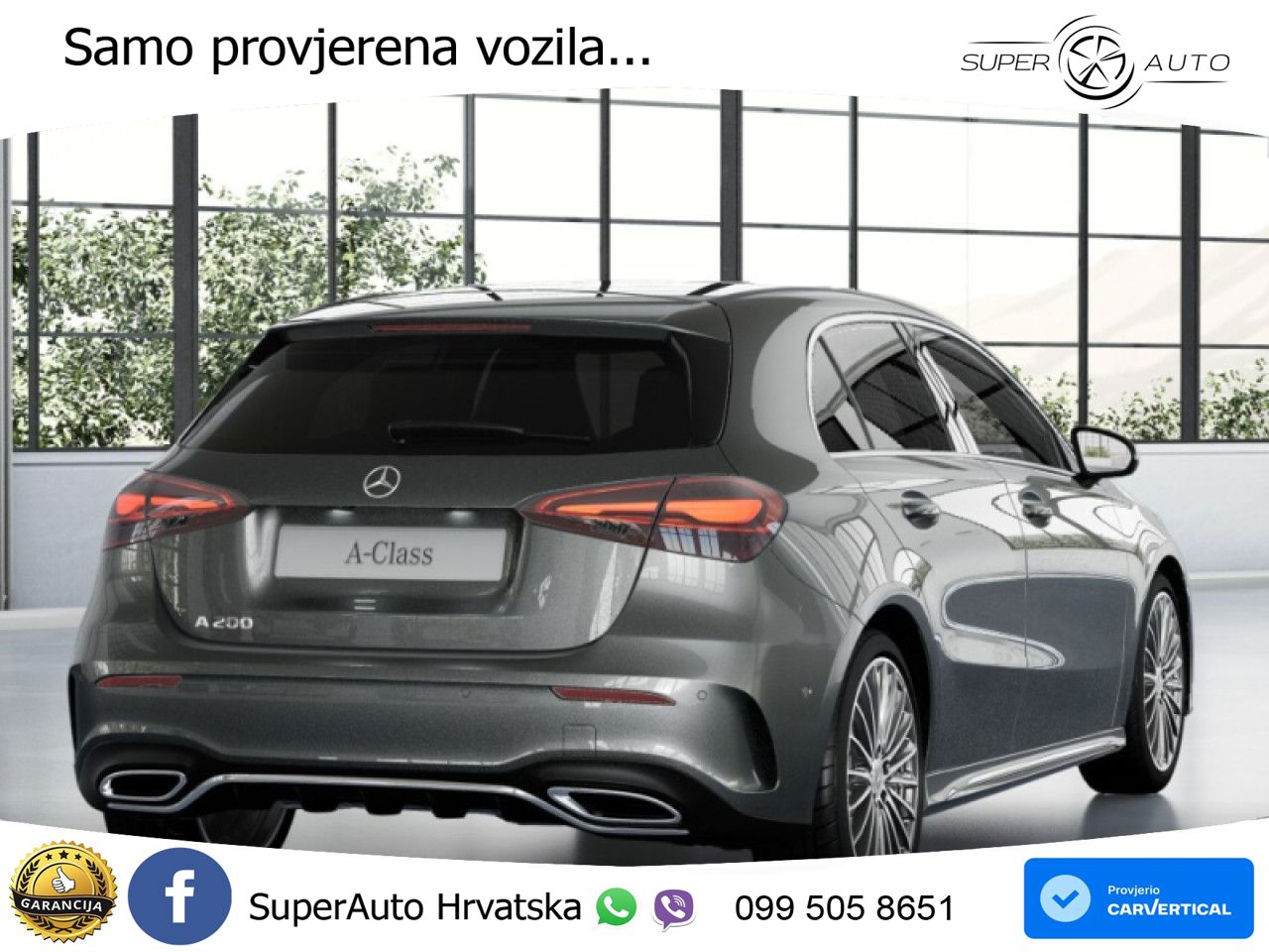 Mercedes-Benz A 200 7G-DCT AMG LED+GR SJED+ACC