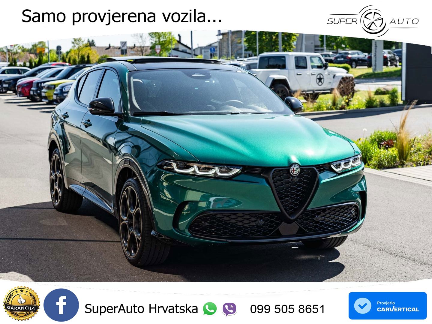 Alfa Romeo Tonale 1.3 T MultiAir (280 KS) Plug-in Hybrid eQ4 Automatic ACC+GR SJED+360+PANO