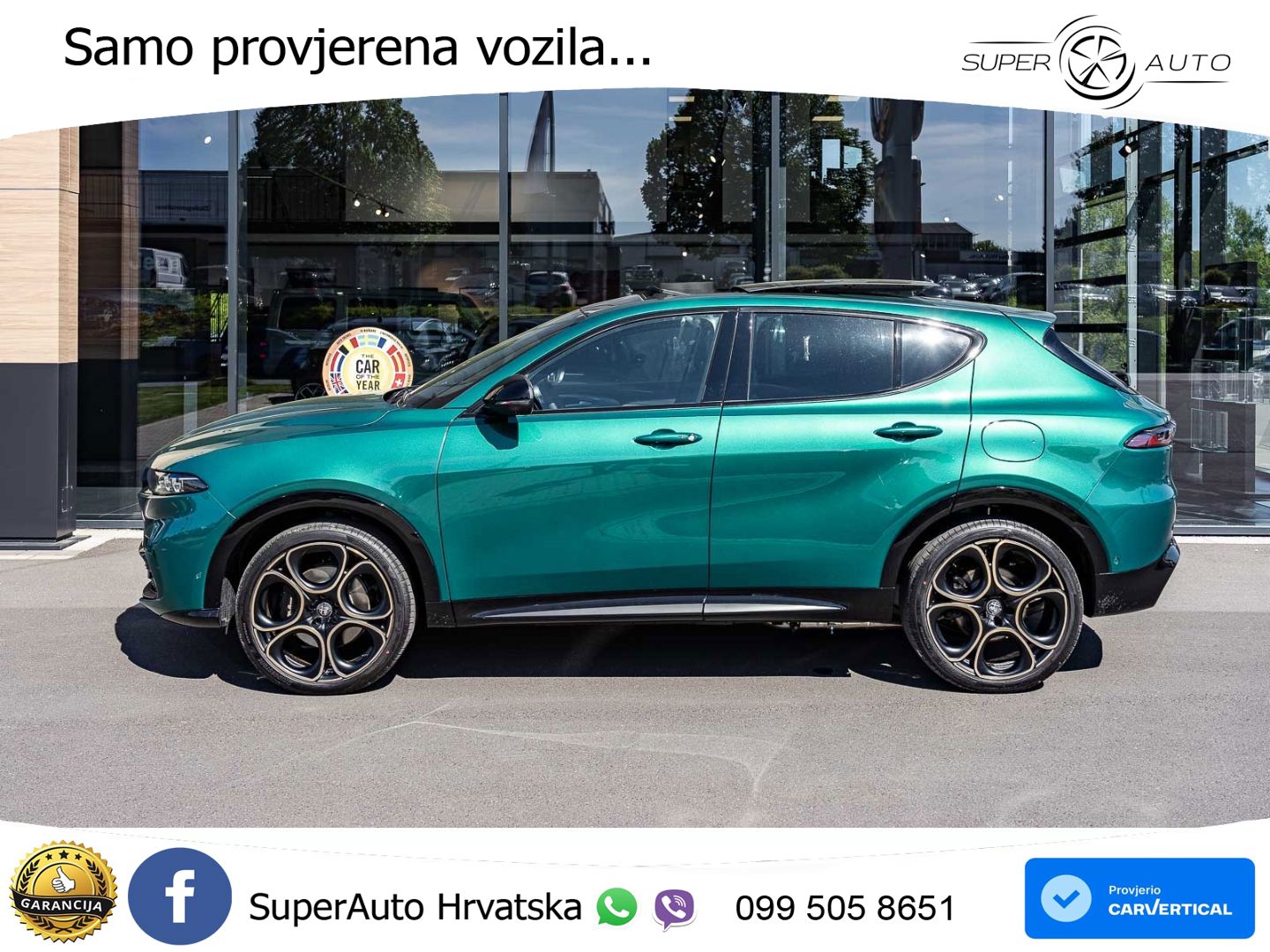Alfa Romeo Tonale 1.3 T MultiAir (280 KS) Plug-in Hybrid eQ4 Automatic ACC+GR SJED+360+PANO