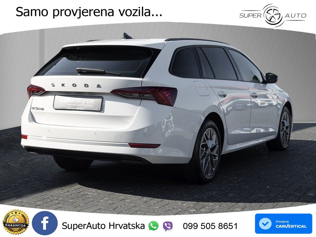 Škoda Octavia Combi 2.0 TDI (150 KS) DSG LED+GR SJED+ACC