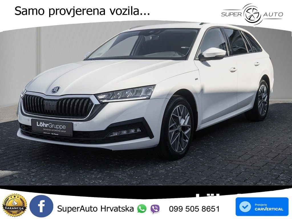Škoda Octavia Combi 2.0 TDI (150 KS) DSG LED+GR SJED+ACC
