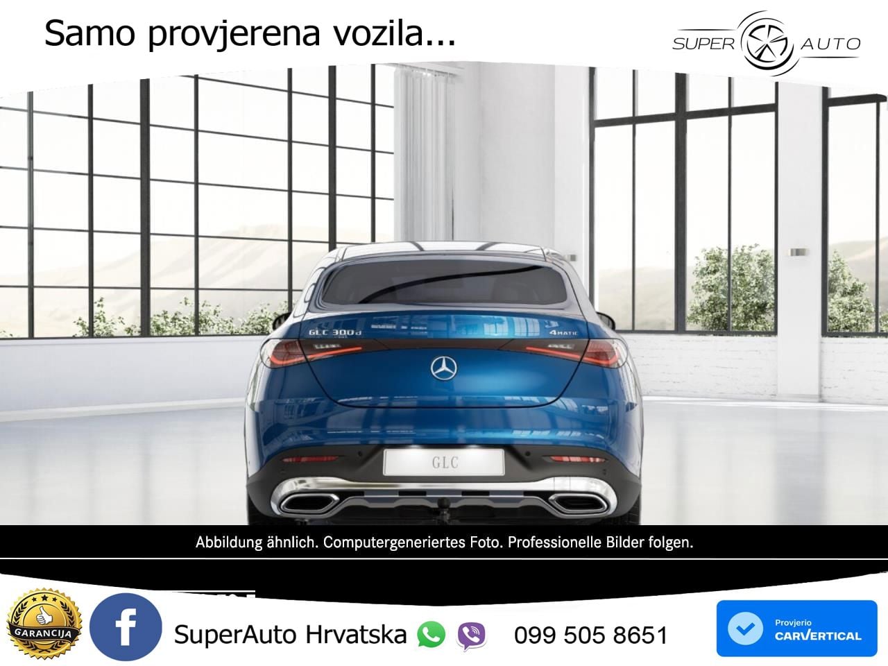 Mercedes GLC Coupe 300d (269 KS) 4MATIC 9G-TRONIC Avantgarde LED+GR SJED+ACC