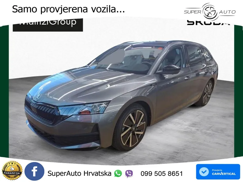 Škoda Octavia Combi 2.0 TDI (150 KS) DSG SportLine LED+GR SJED+ACC
