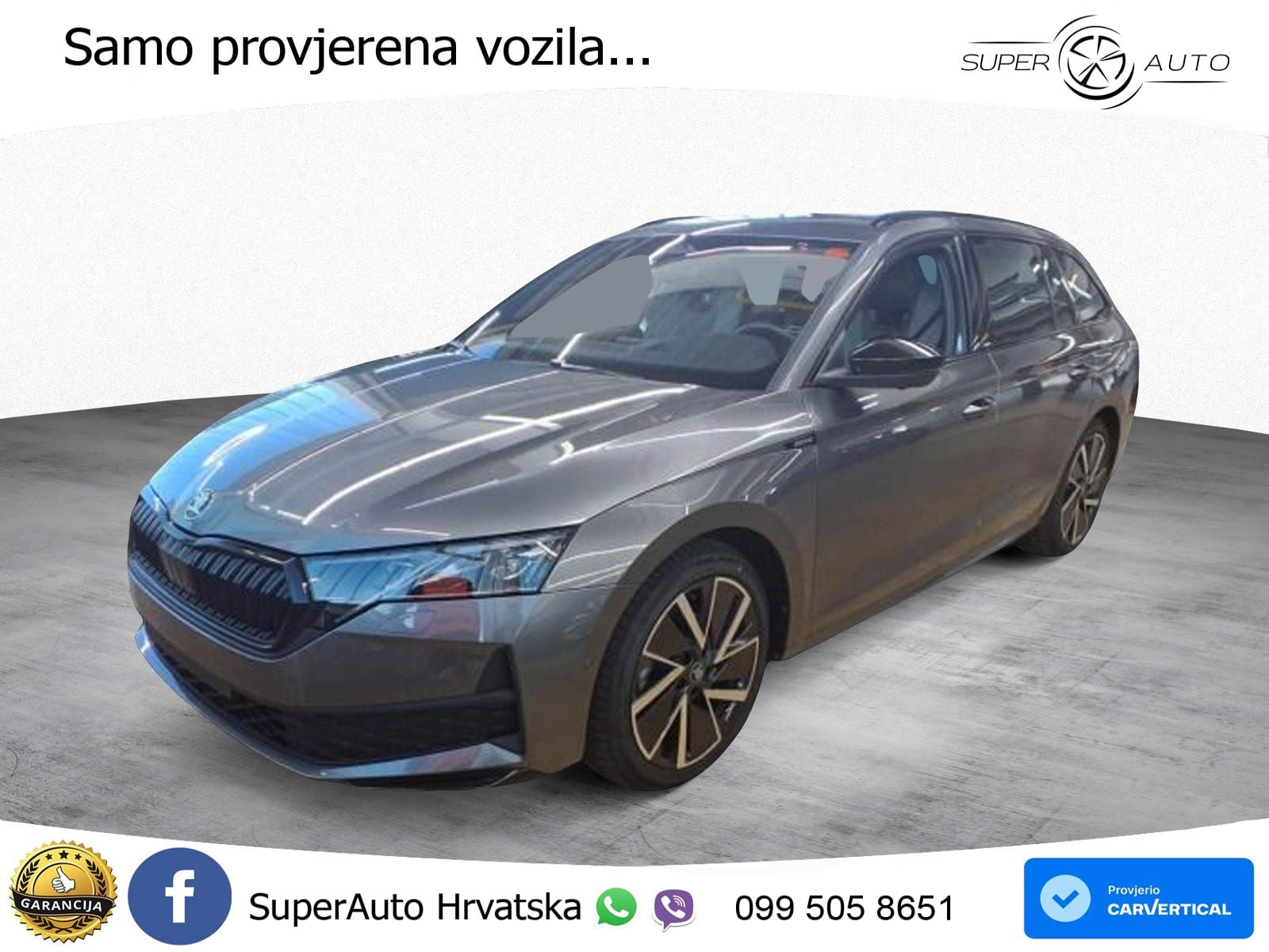 Škoda Octavia Combi 2.0 TDI (150 KS) DSG SportLine LED+GR SJED+ACC