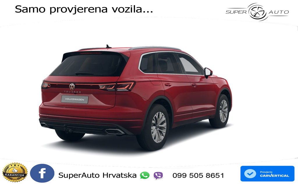 Volkswagen Touareg 3.0 V6 TDI (231 KS) 4MOTION Tiptronic ZRAČNI+ACC+4xGR SJED+KAM