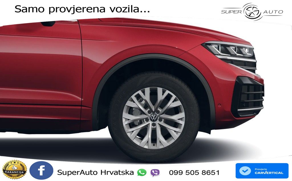 Volkswagen Touareg 3.0 V6 TDI (231 KS) 4MOTION Tiptronic ZRAČNI+ACC+4xGR SJED+KAM