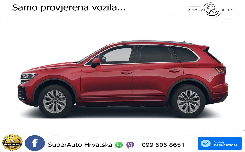 Volkswagen Touareg 3.0 V6 TDI (231 KS) 4MOTION Tiptronic ZRAČNI+ACC+4xGR SJED+KAM