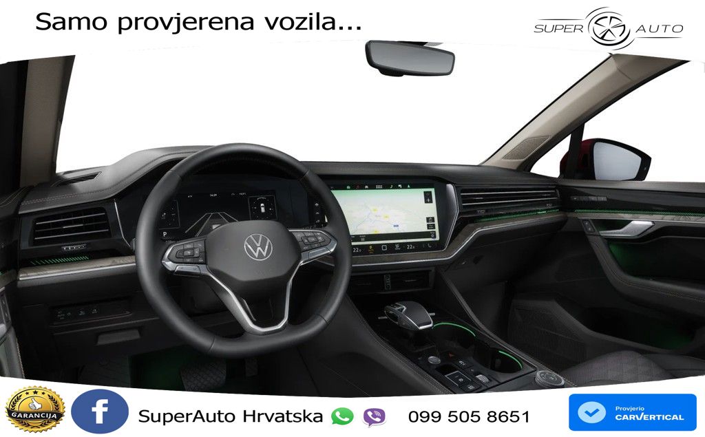 Volkswagen Touareg 3.0 V6 TDI (231 KS) 4MOTION Tiptronic ZRAČNI+ACC+4xGR SJED+KAM