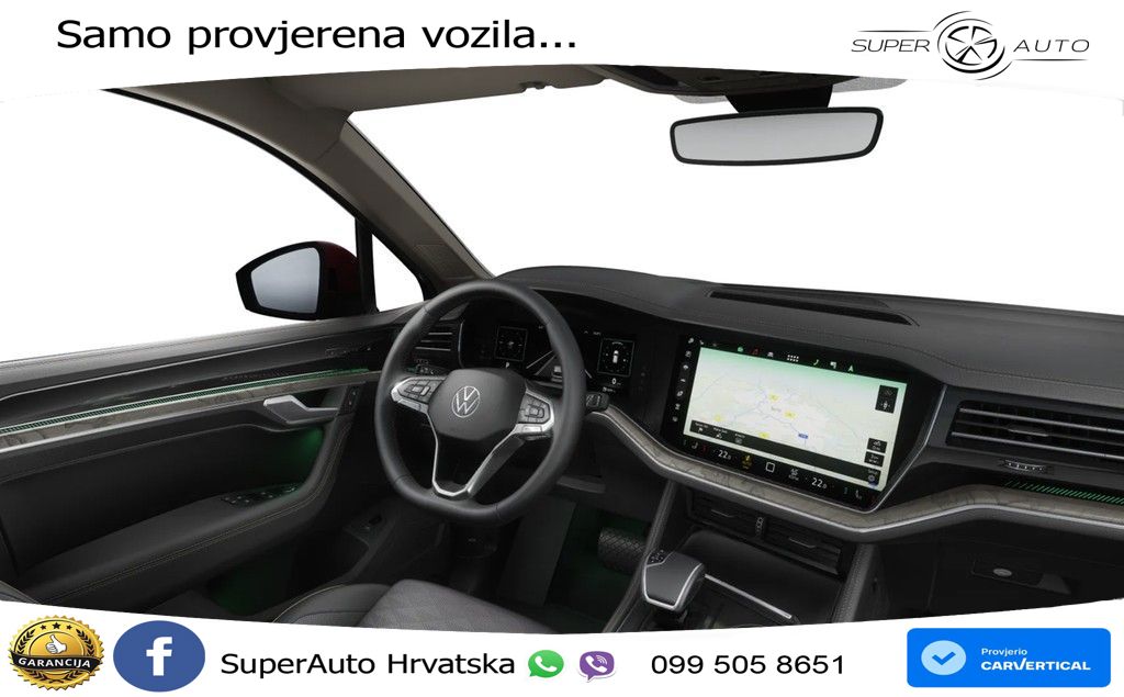 Volkswagen Touareg 3.0 V6 TDI (231 KS) 4MOTION Tiptronic ZRAČNI+ACC+4xGR SJED+KAM