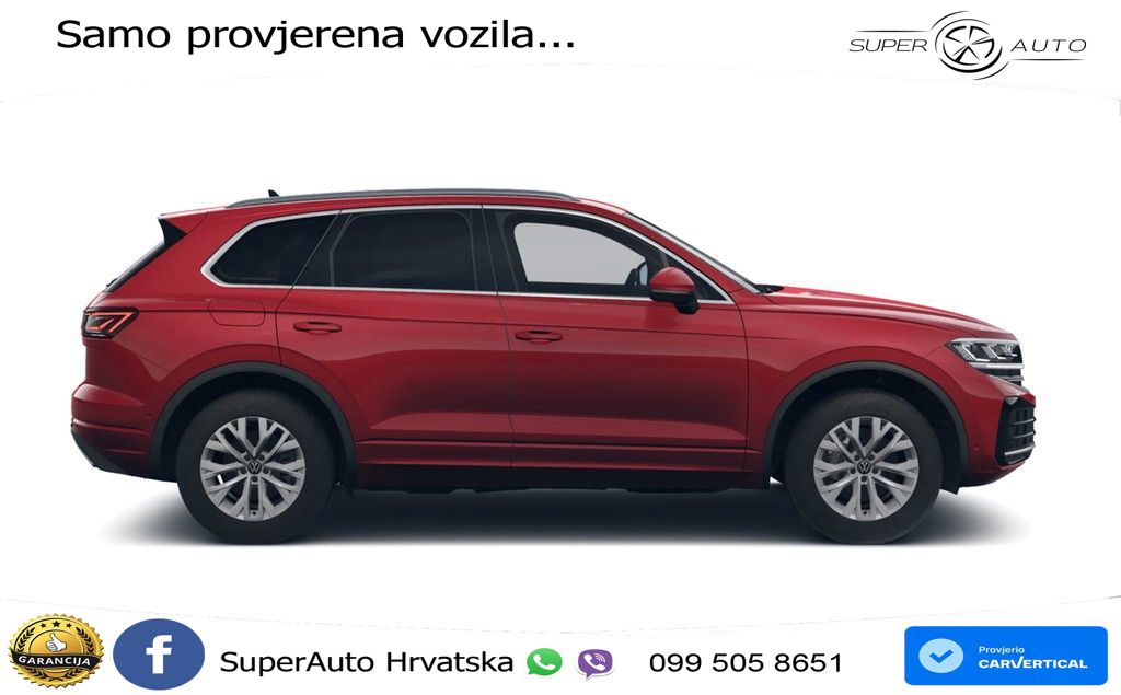 Volkswagen Touareg 3.0 V6 TDI (231 KS) 4MOTION Tiptronic ZRAČNI+ACC+4xGR SJED+KAM