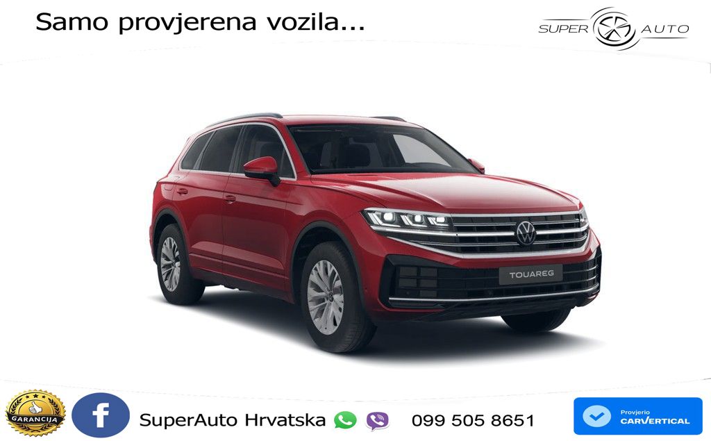 Volkswagen Touareg 3.0 V6 TDI (231 KS) 4MOTION Tiptronic ZRAČNI+ACC+4xGR SJED+KAM