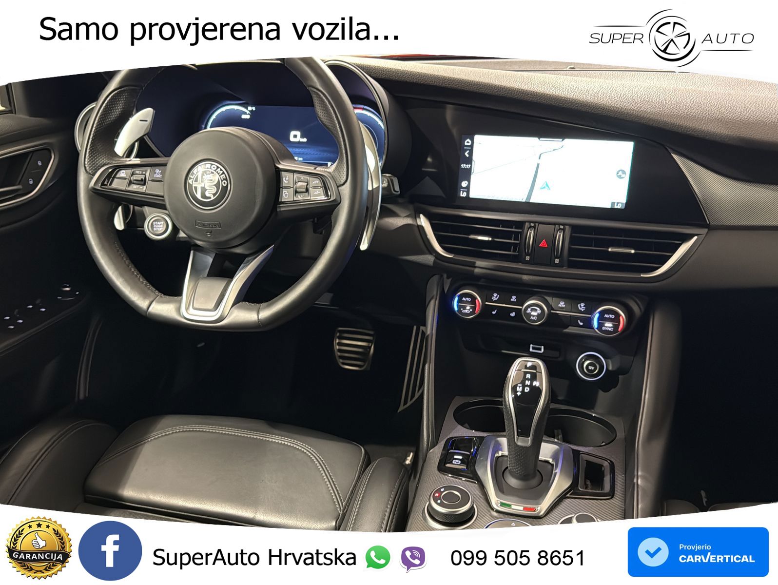 Alfa Romeo Giulia 2.0 Turbo (280 KS) Q4 Automatic LED+GR SJED+ACC
