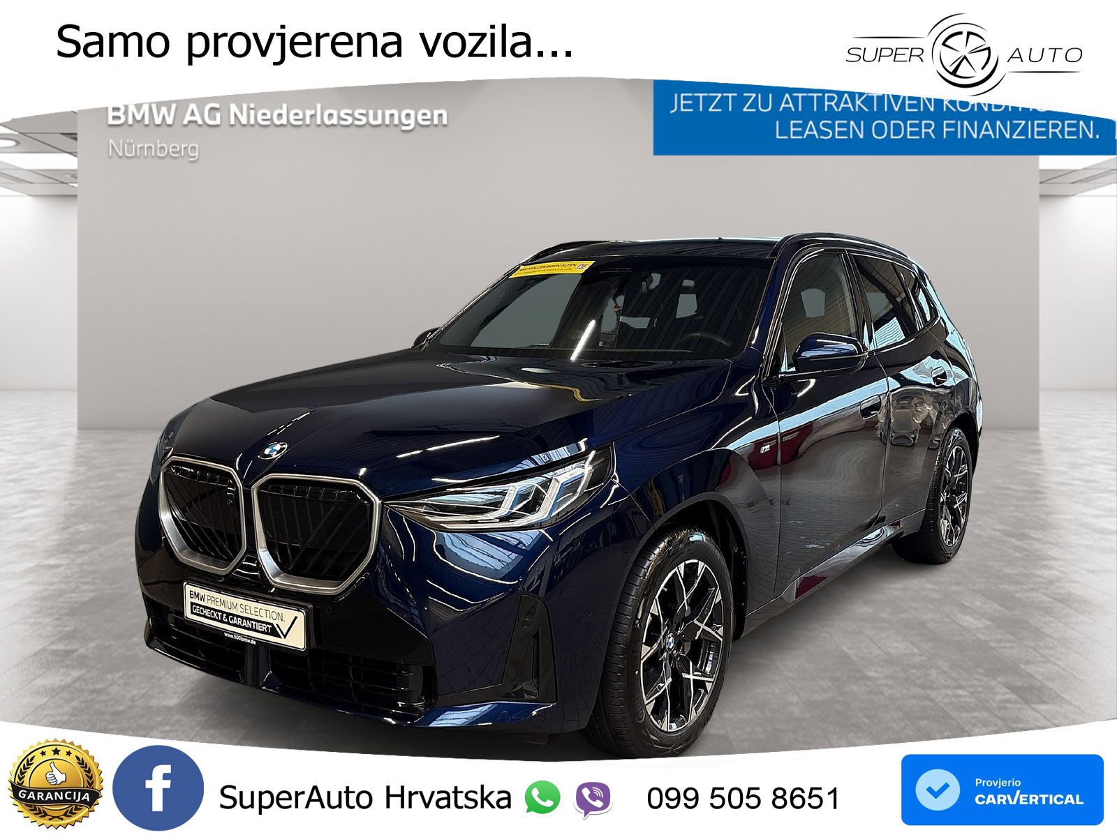BMW X3 40d xDrive Steptronic M Sport ACC+GR SJED+360+PANO
