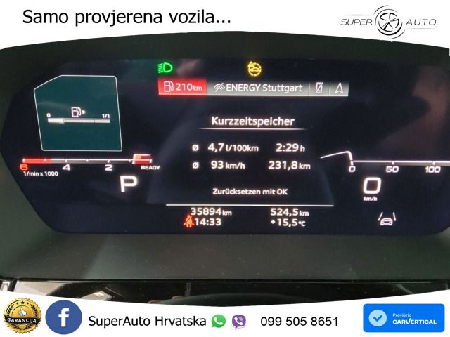 Audi A3 Limuzina 35 TDI (150 KS) S tronic S line LED+GR SJED+ACC