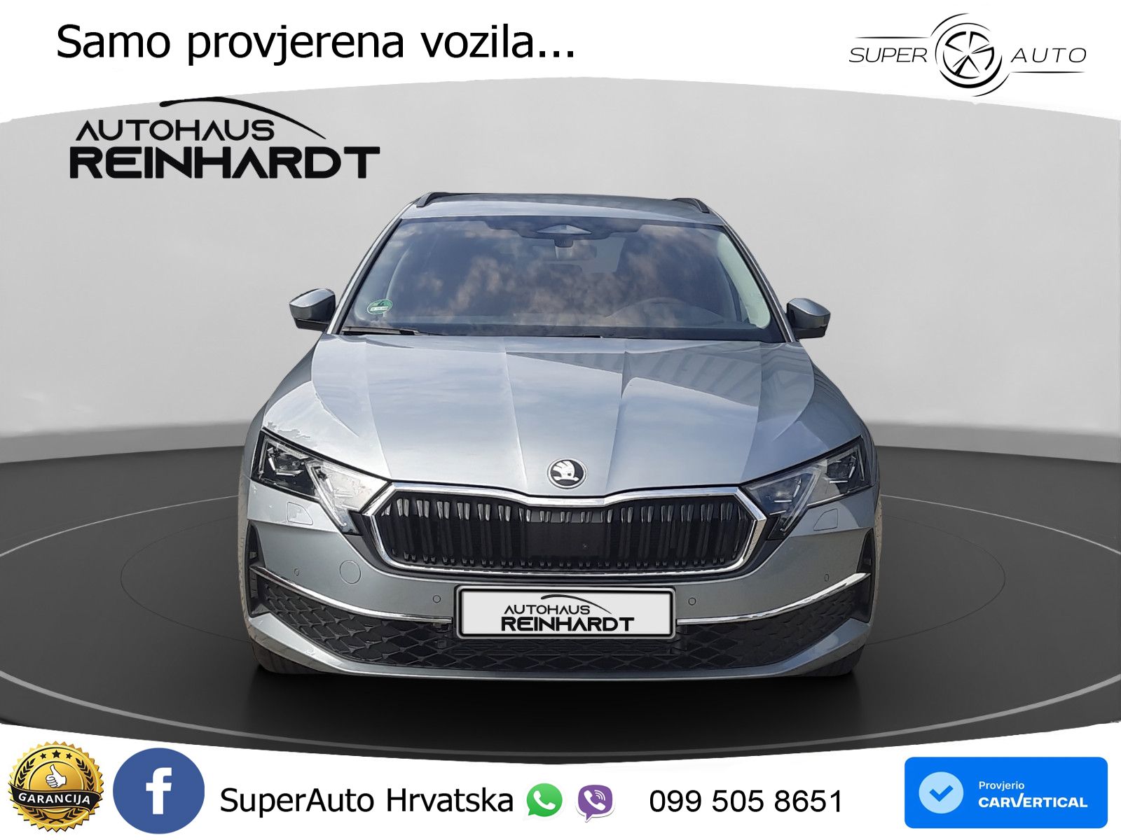 Škoda Octavia Combi 1.5 TSI (150 KS) DSG LED+GR SJED+ACC