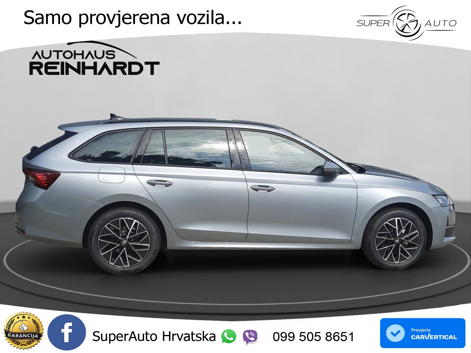 Škoda Octavia Combi 1.5 TSI (150 KS) DSG LED+GR SJED+ACC