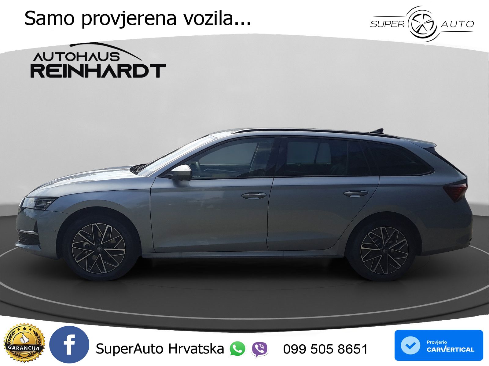 Škoda Octavia Combi 1.5 TSI (150 KS) DSG LED+GR SJED+ACC