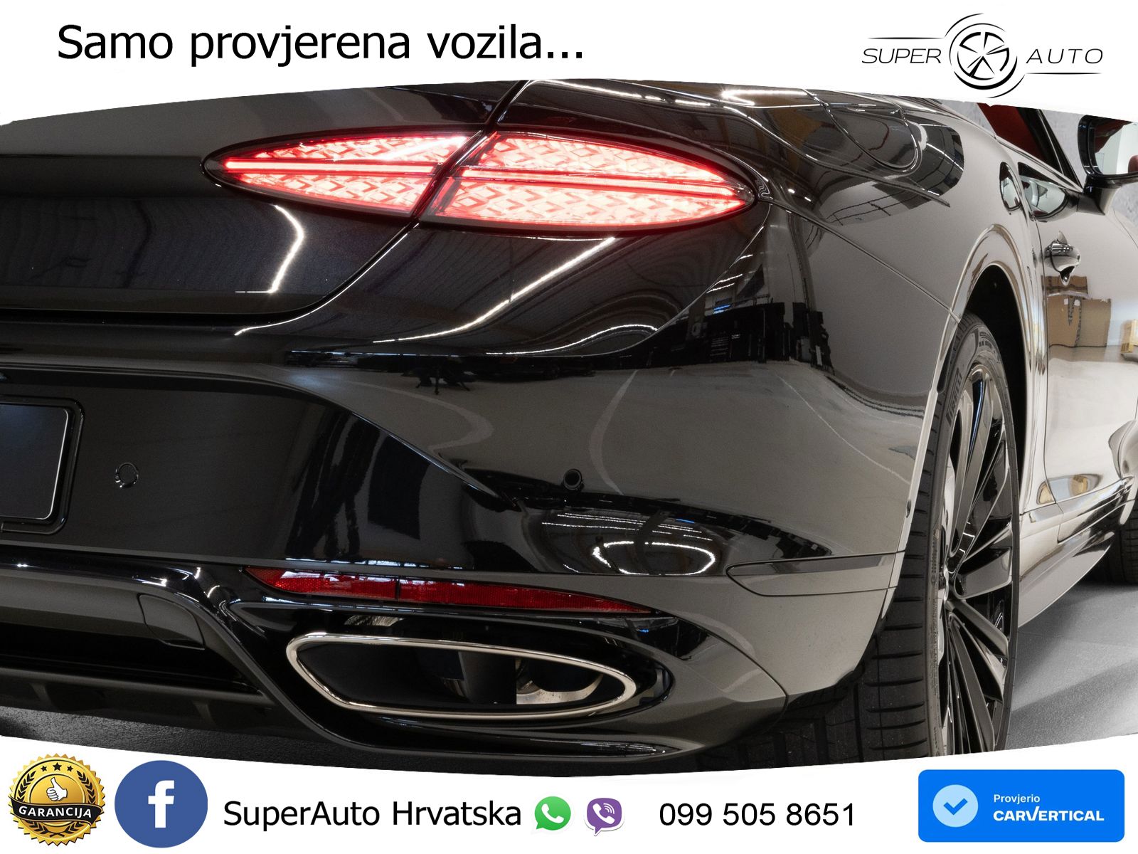 Bentley Continental GTC IV 4.0 V8 TFSi (782 KS) AWD DCT ZRAČNI+ACC+GR SJED+KAM