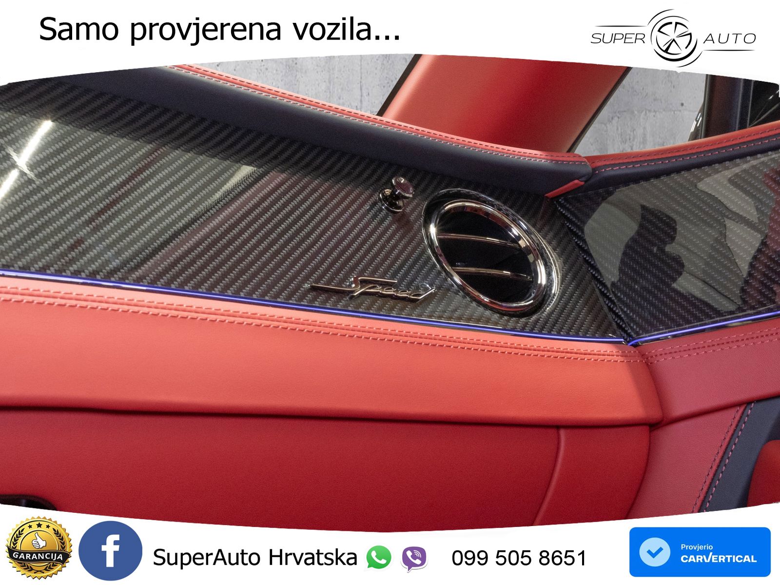 Bentley Continental GTC IV 4.0 V8 TFSi (782 KS) AWD DCT ZRAČNI+ACC+GR SJED+KAM
