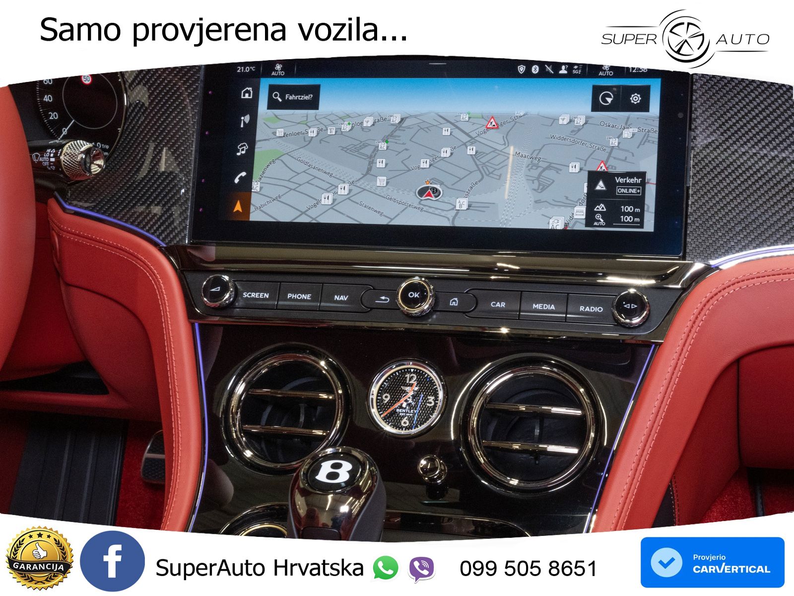 Bentley Continental GTC IV 4.0 V8 TFSi (782 KS) AWD DCT ZRAČNI+ACC+GR SJED+KAM