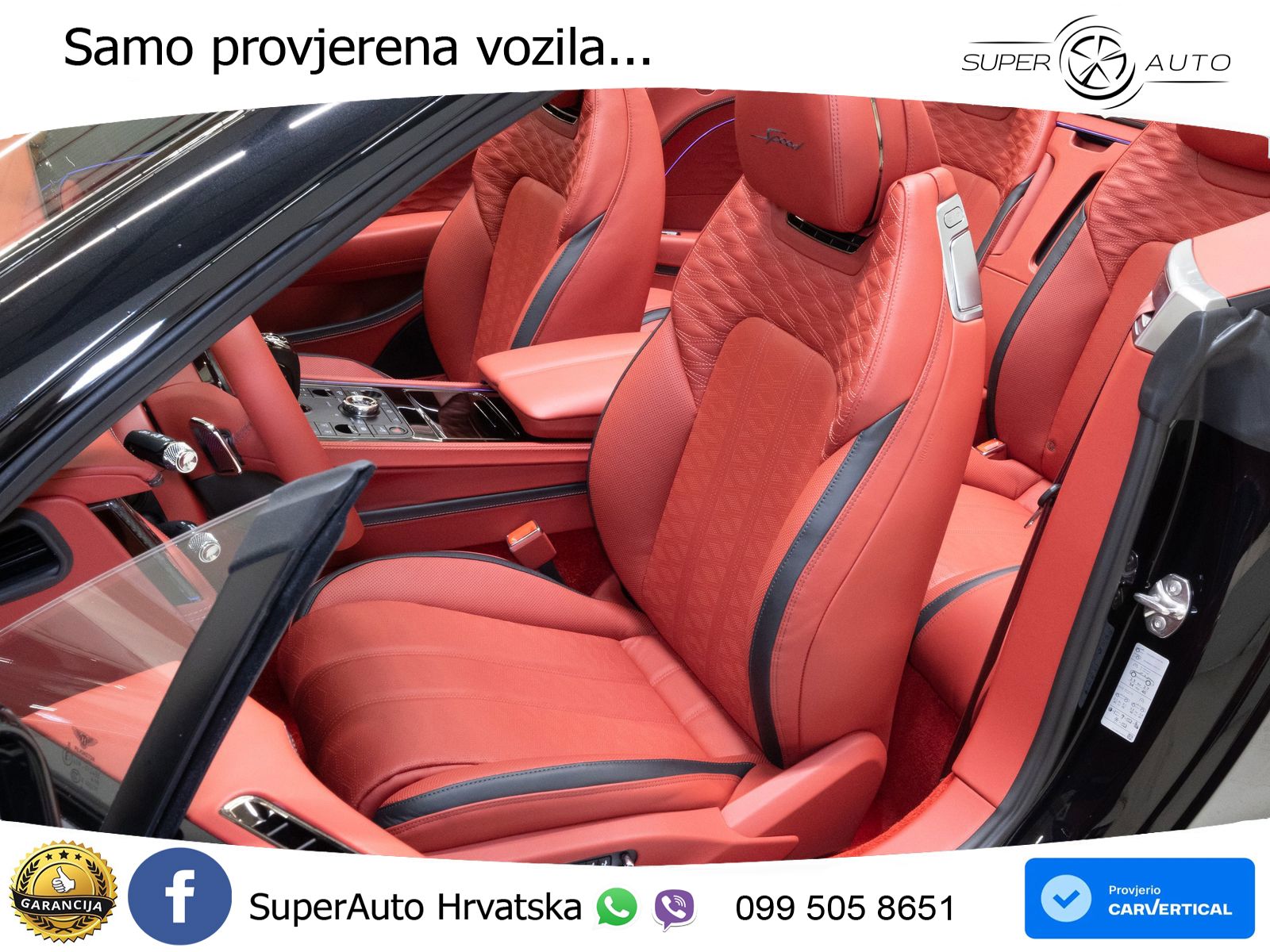 Bentley Continental GTC IV 4.0 V8 TFSi (782 KS) AWD DCT ZRAČNI+ACC+GR SJED+KAM
