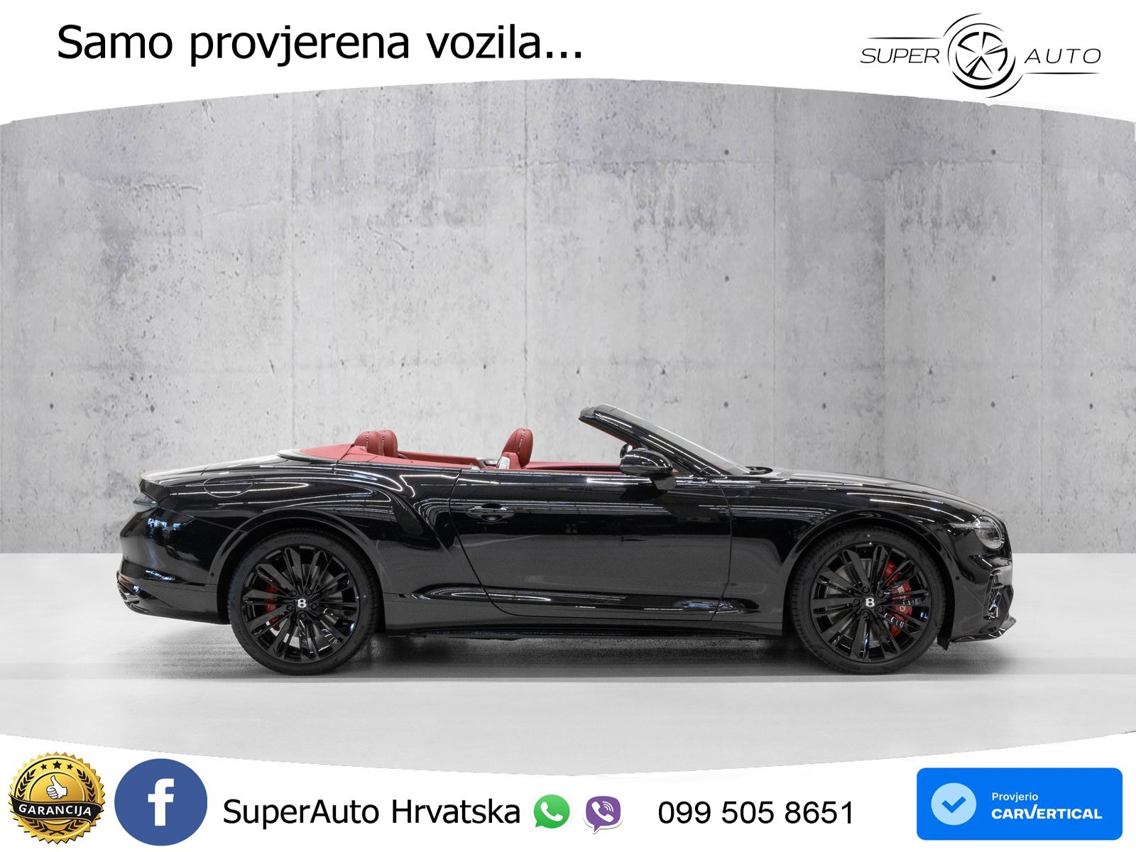 Bentley Continental GTC IV 4.0 V8 TFSi (782 KS) AWD DCT ZRAČNI+ACC+GR SJED+KAM
