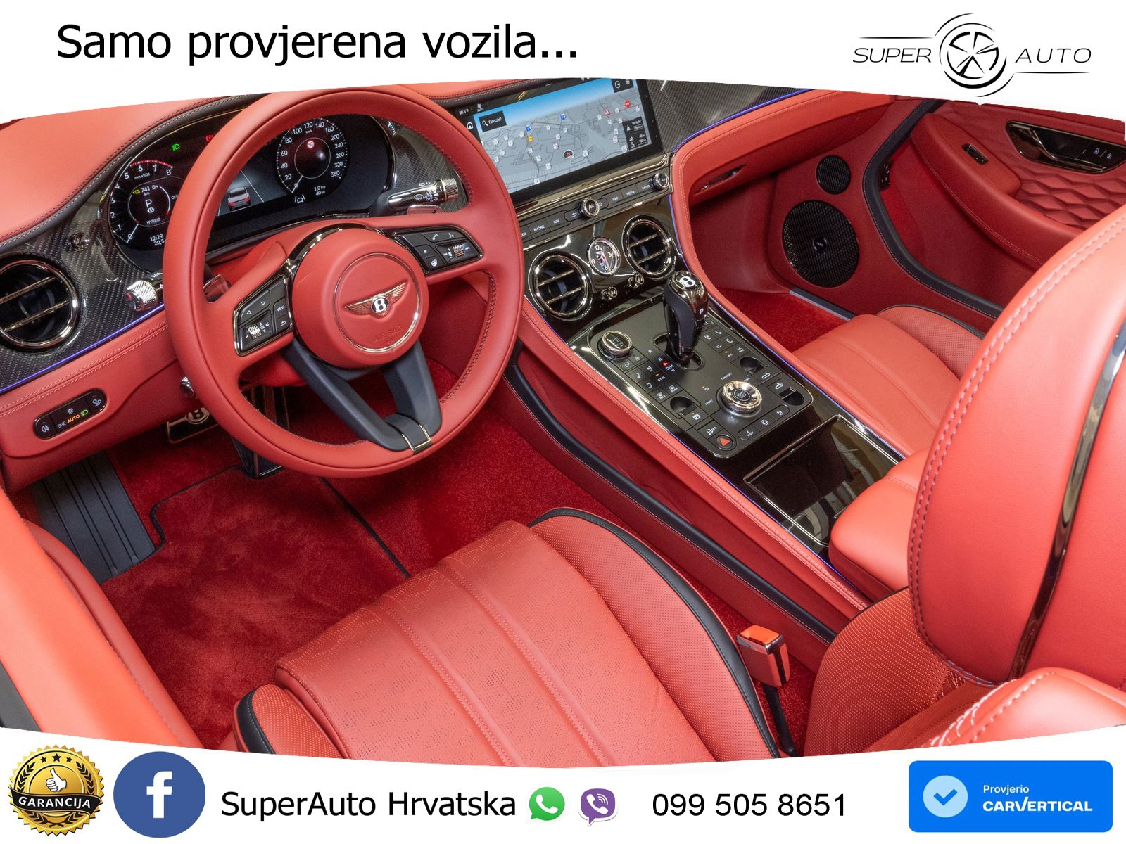 Bentley Continental GTC IV 4.0 V8 TFSi (782 KS) AWD DCT ZRAČNI+ACC+GR SJED+KAM
