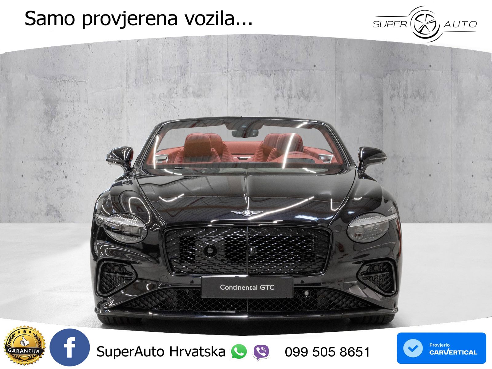 Bentley Continental GTC IV 4.0 V8 TFSi (782 KS) AWD DCT ZRAČNI+ACC+GR SJED+KAM