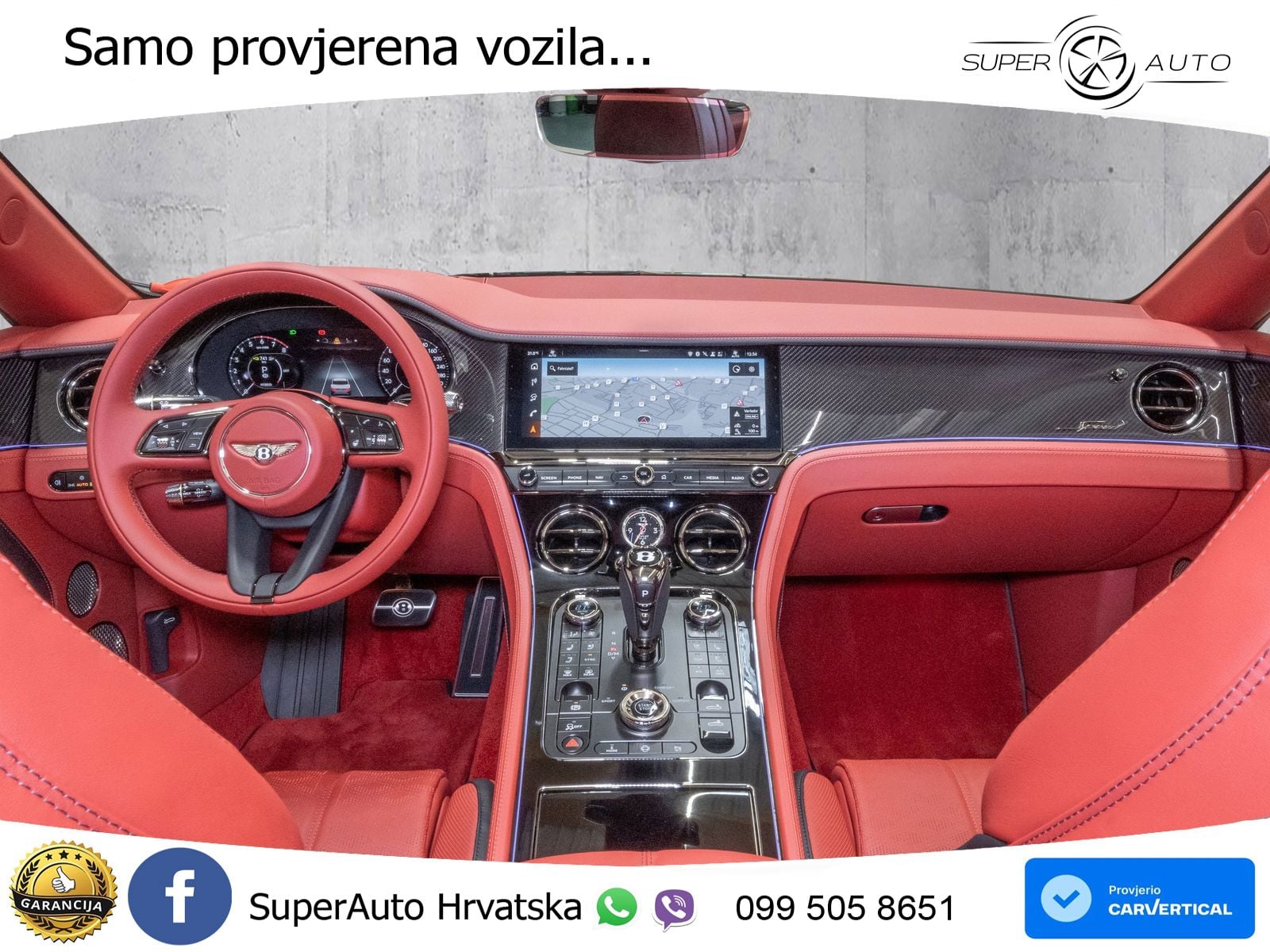 Bentley Continental GTC IV 4.0 V8 TFSi (782 KS) AWD DCT ZRAČNI+ACC+GR SJED+KAM