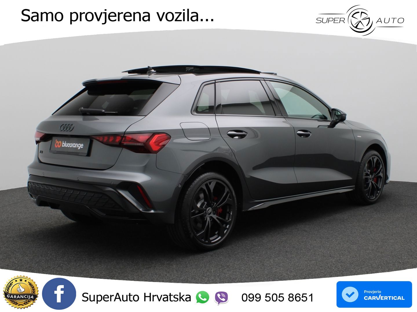 Audi A3 45 TFSIe (272 KS) S tronic S line MATRIX+GR SJED+KAM